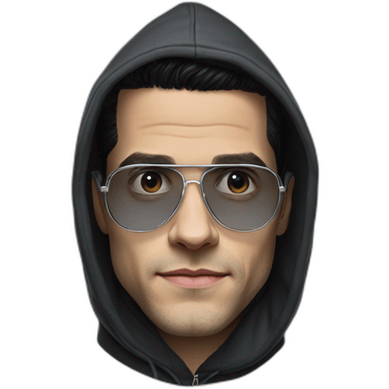 rami-malek-hoodie-hacker-on-head emoji