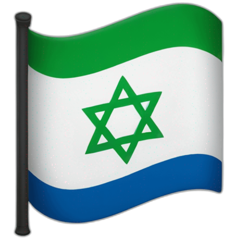 anti israel flag emoji