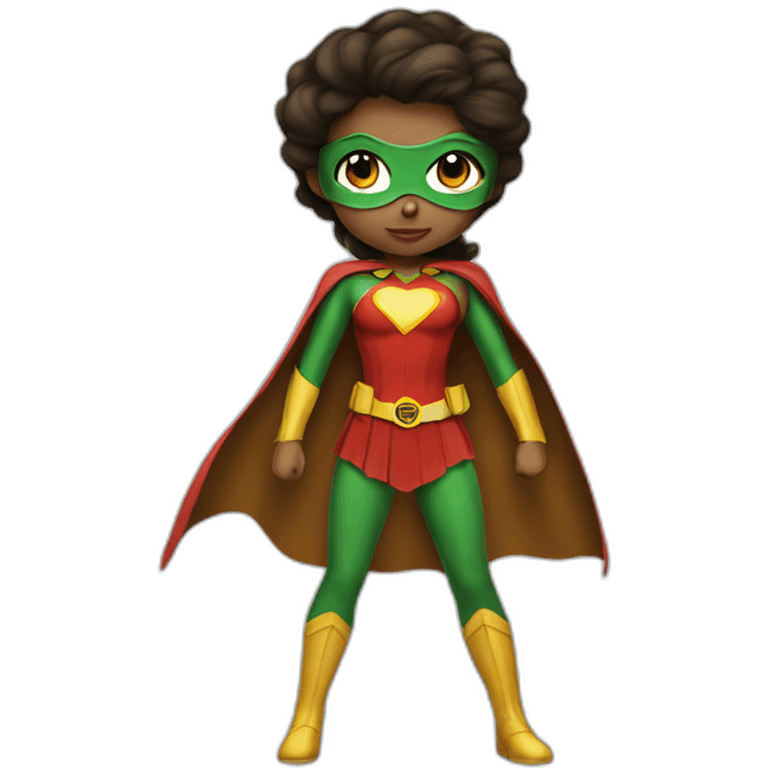 robin superhero girl emoji