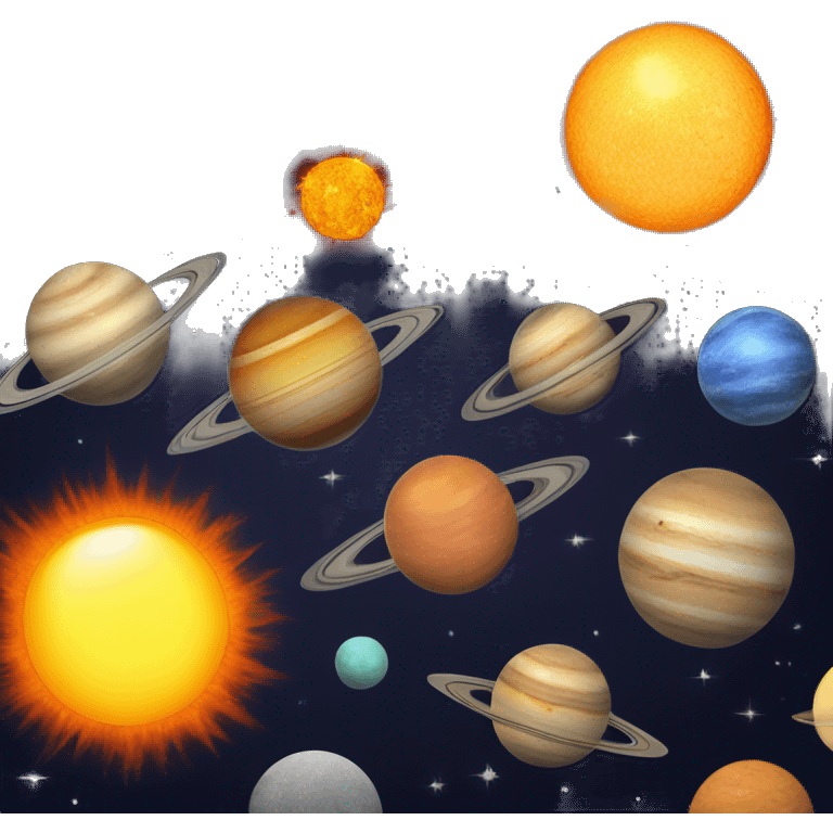 Solar system emoji