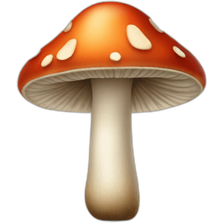 Talking mushroom emoji