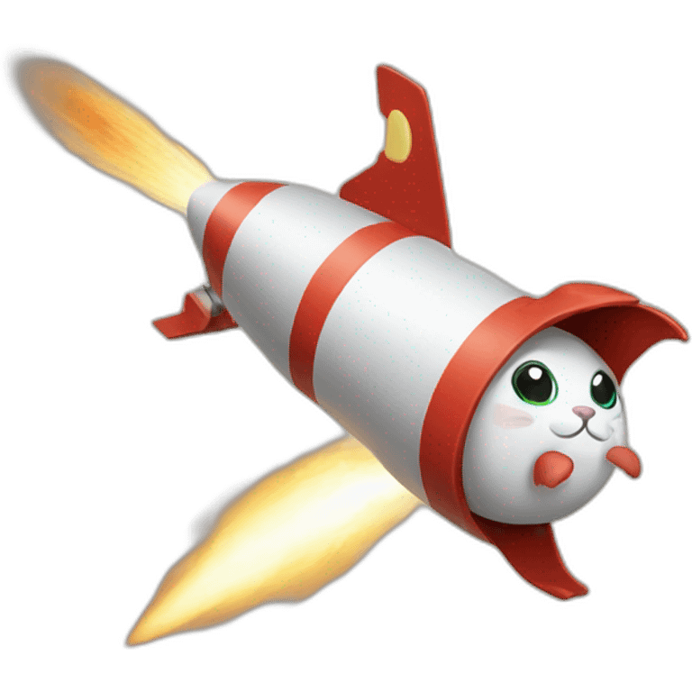 cat-flying-on-a-rocket emoji