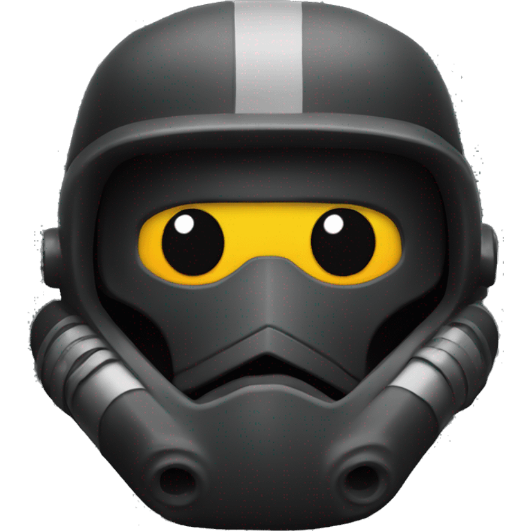 Dark trooper sleek off-road car  emoji