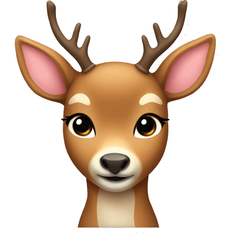 Cute deer emoji