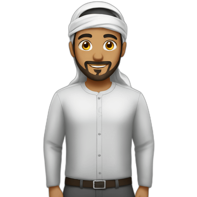 Muslim guy web developer emoji