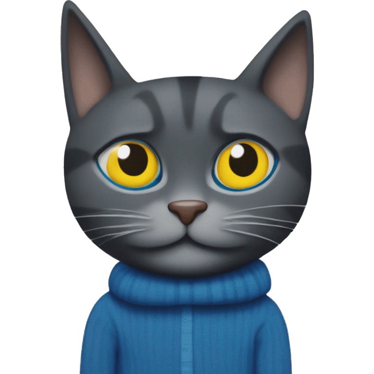 pete the cat from the picture book emoji