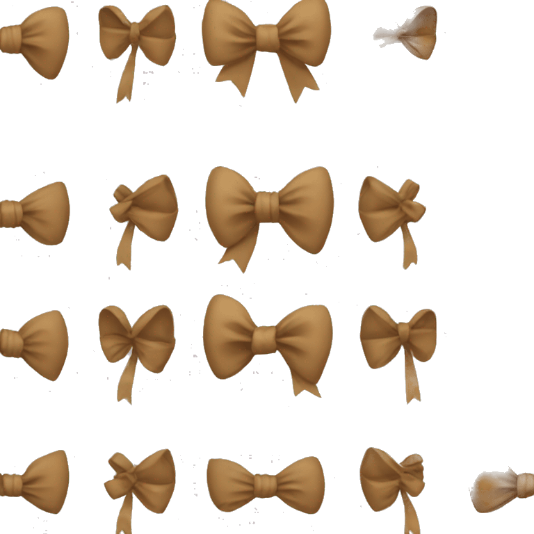 Bow with bows emoji