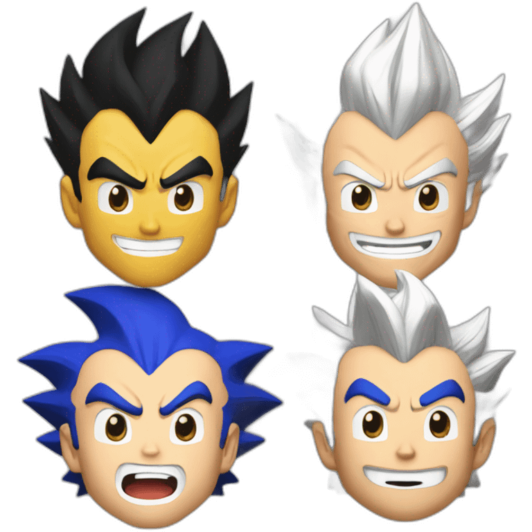 Goku et vegeta emoji