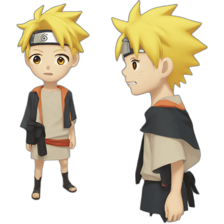 Boruto uzumaki timeskip emoji