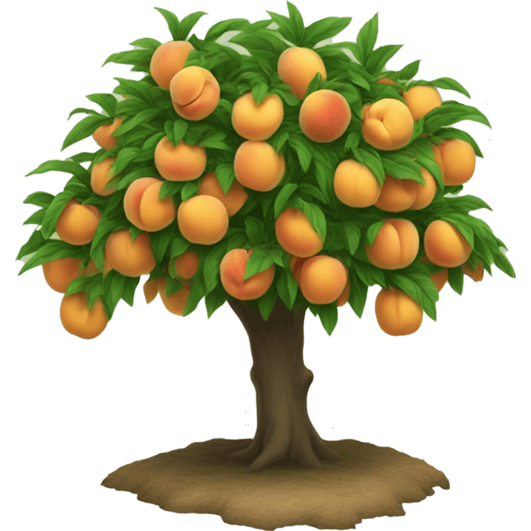 Peach tree  emoji