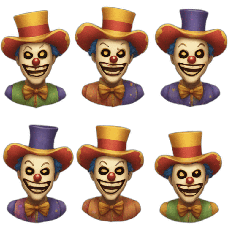 Buggy clown one piece emoji