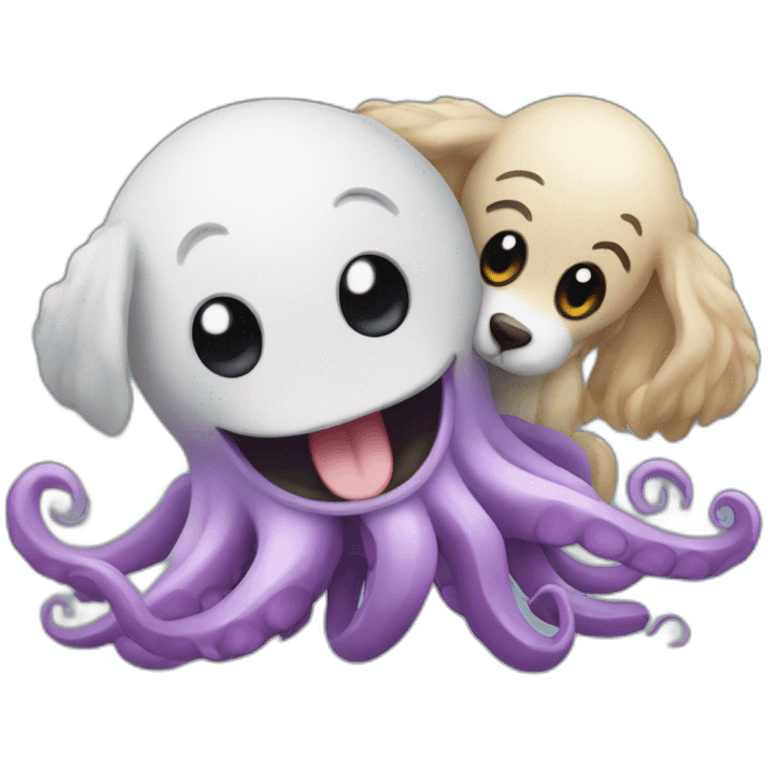 pet and tentacles emoji