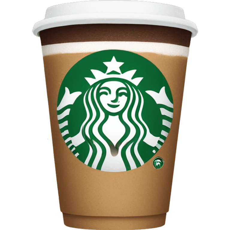 Starbucks coffe emoji