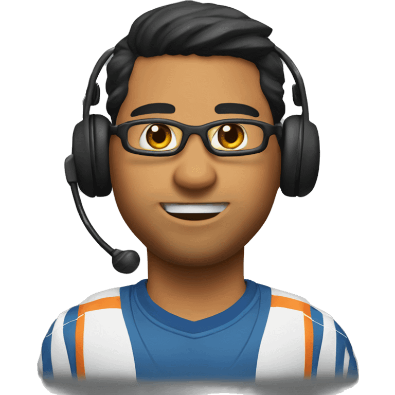 Latino Tiger gamer (la formula theme) emoji