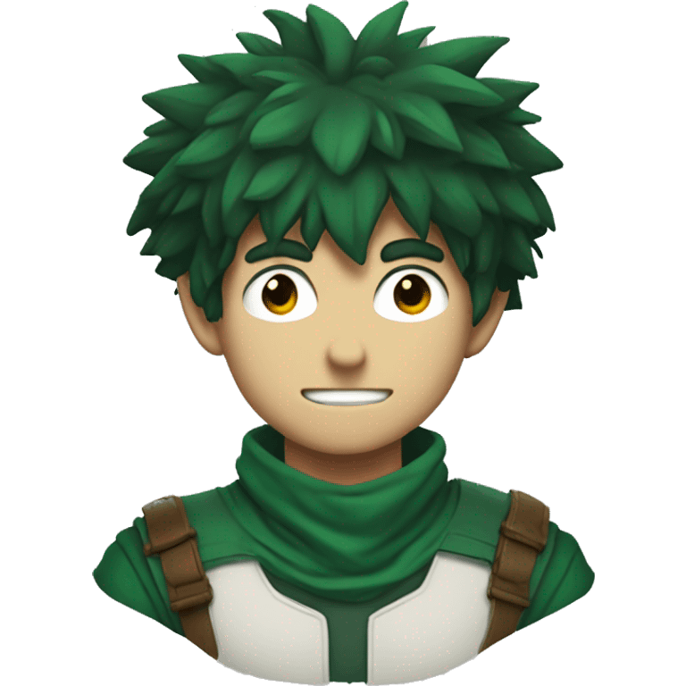 deku from my hero acadamia emoji