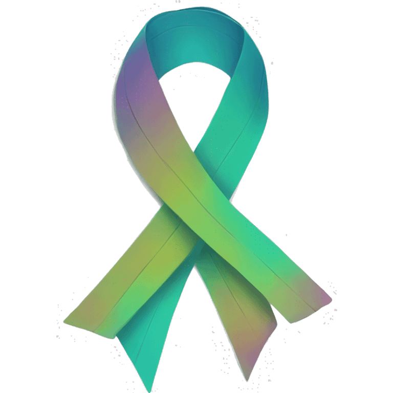 Suicide awareness ribbon  emoji