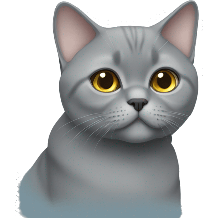 british shorthair grey emoji