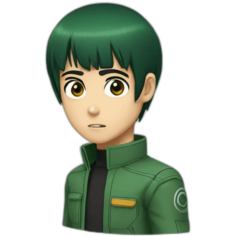 rock lee emoji