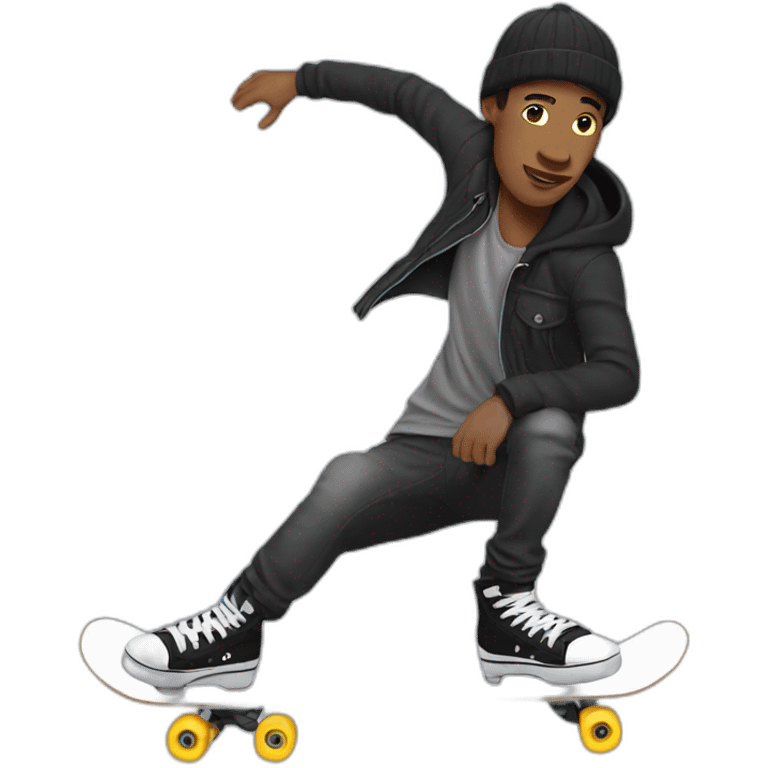 cool skater emoji