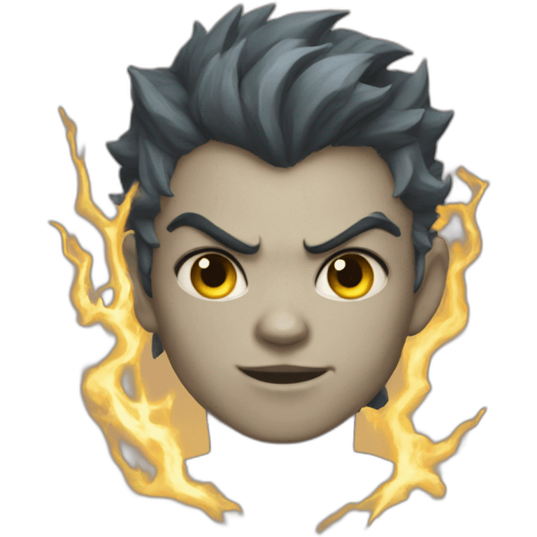 thunder demon boy emoji