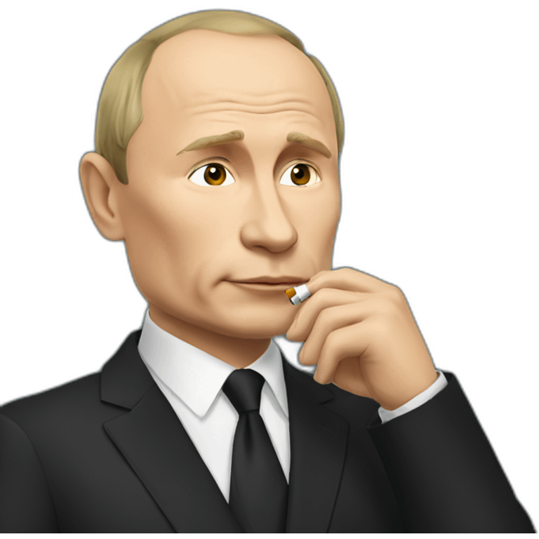 Putin smoking emoji