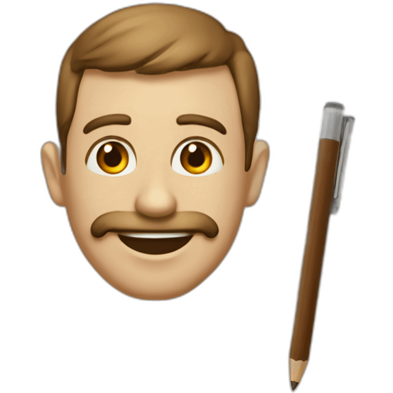 libreta y lapiz emoji