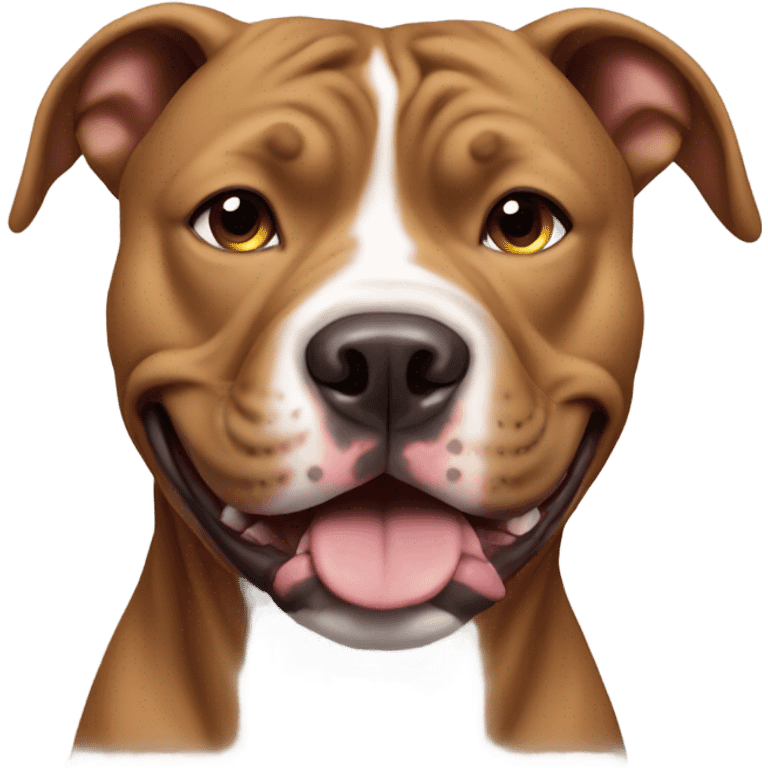 pitbull dog emoji