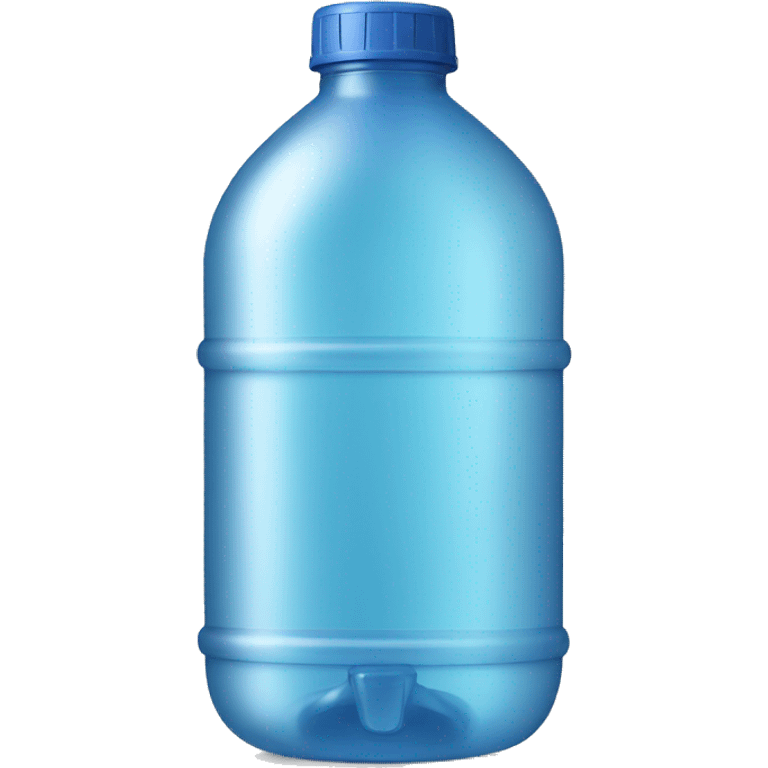 Plastic water bottle emoji