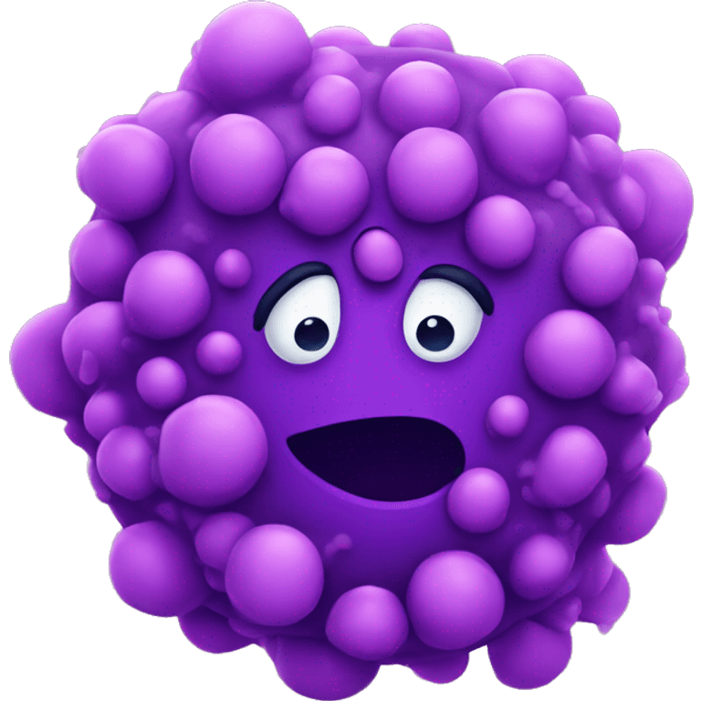 Purple Bacteria  emoji