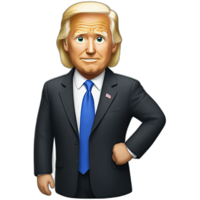 Trump feat Biden emoji