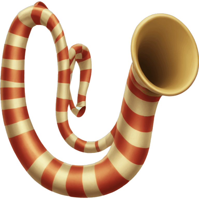 Vintage clown horn emoji