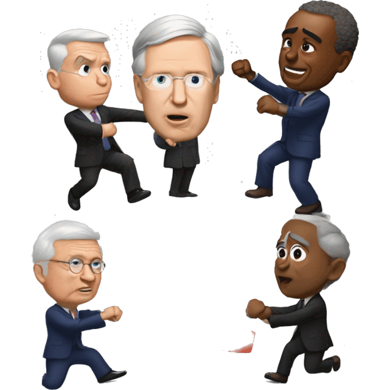 McConnell fighting Schumer  emoji