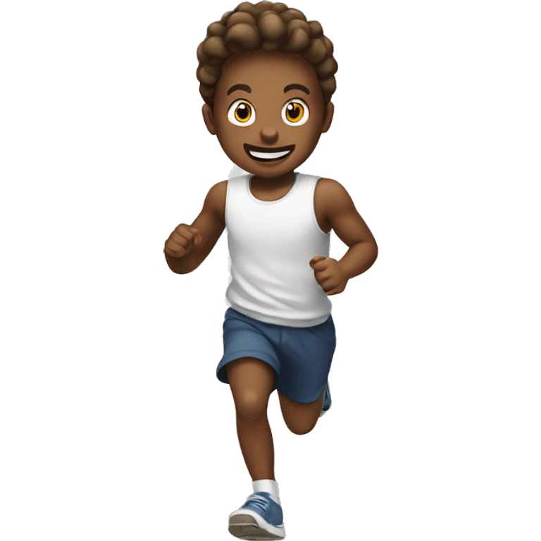 kid run fast emoji