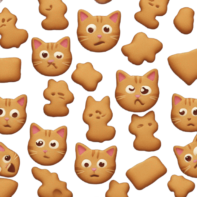 cat ginger bread emoji