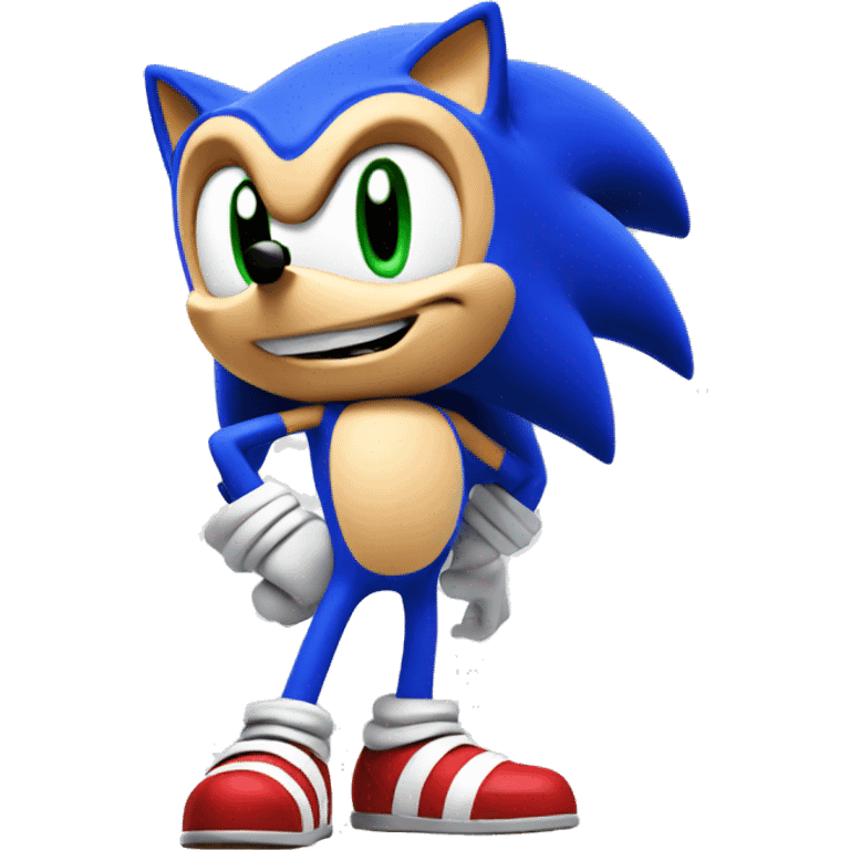 Sonic the hedgehog  emoji