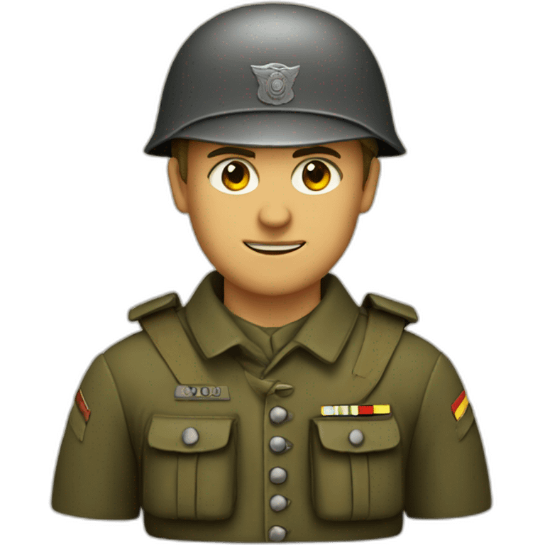 A German soldier emoji