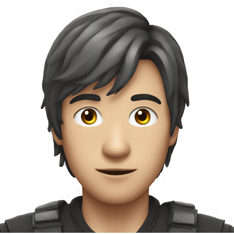 Sigma poker face boy  emoji