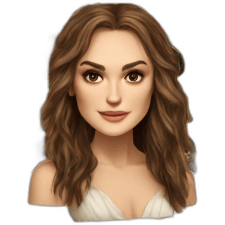 Keira knightley, pirates of Caribbean  emoji