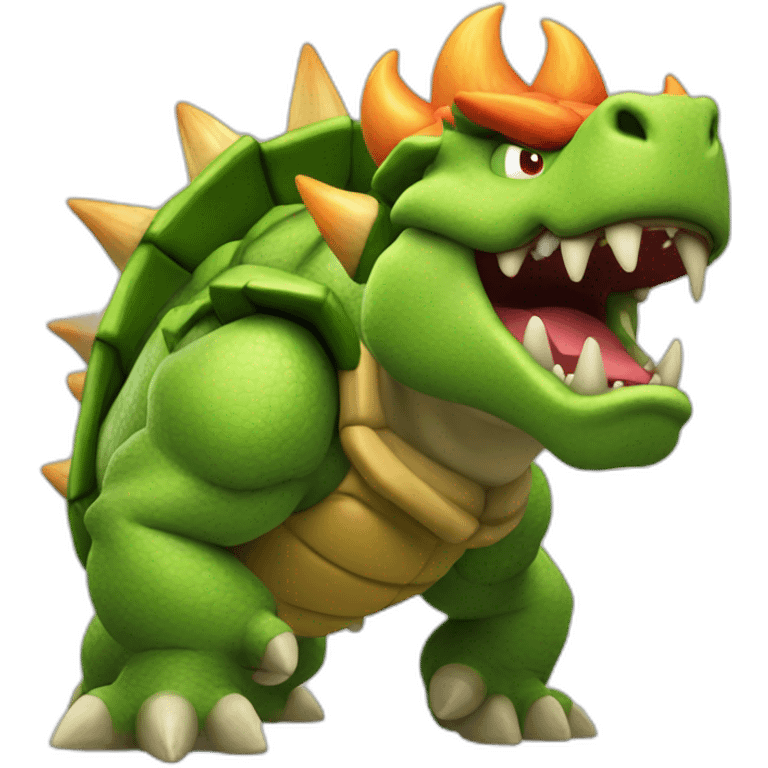 Bowser squelette emoji