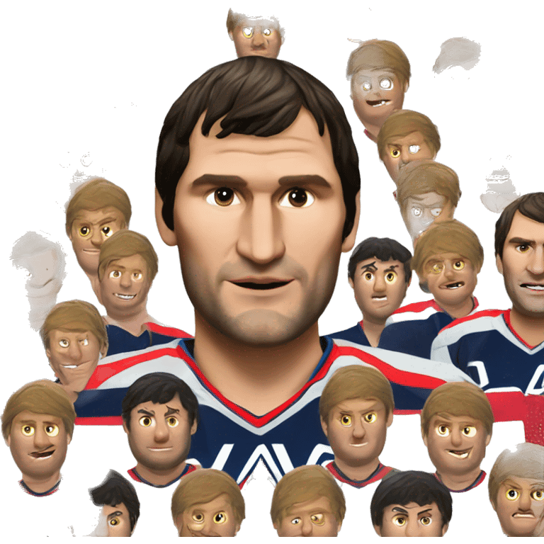 Alexander Ovechkin Realistic seriously face emoji