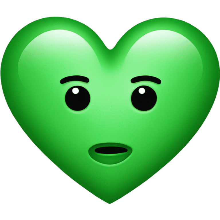 Heart Green emoji