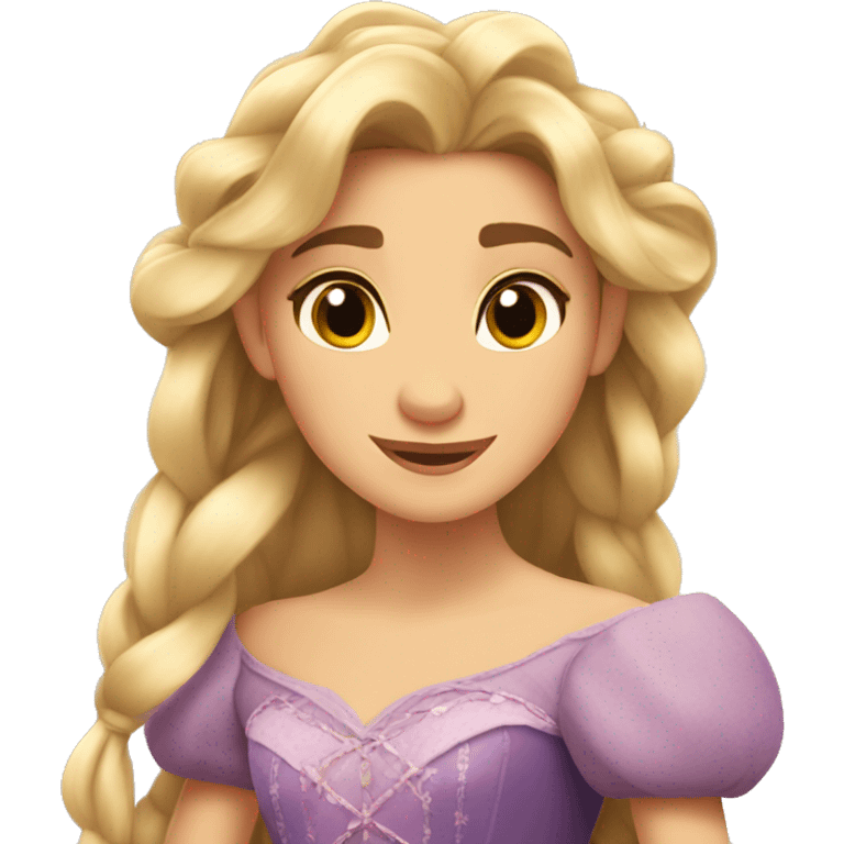 Disney Princess tangled emoji