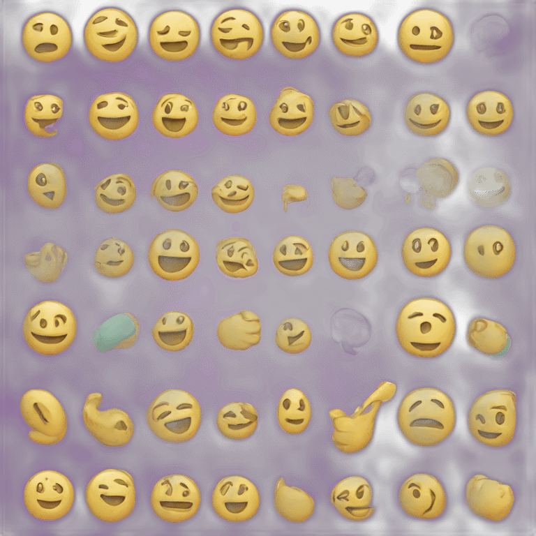 An emoji for an offer tool. It should be in purple and mint  emoji