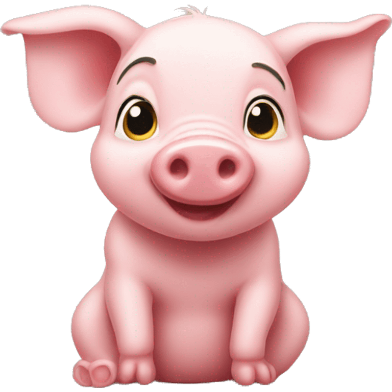 Piglet from Winnie the Pooh emoji