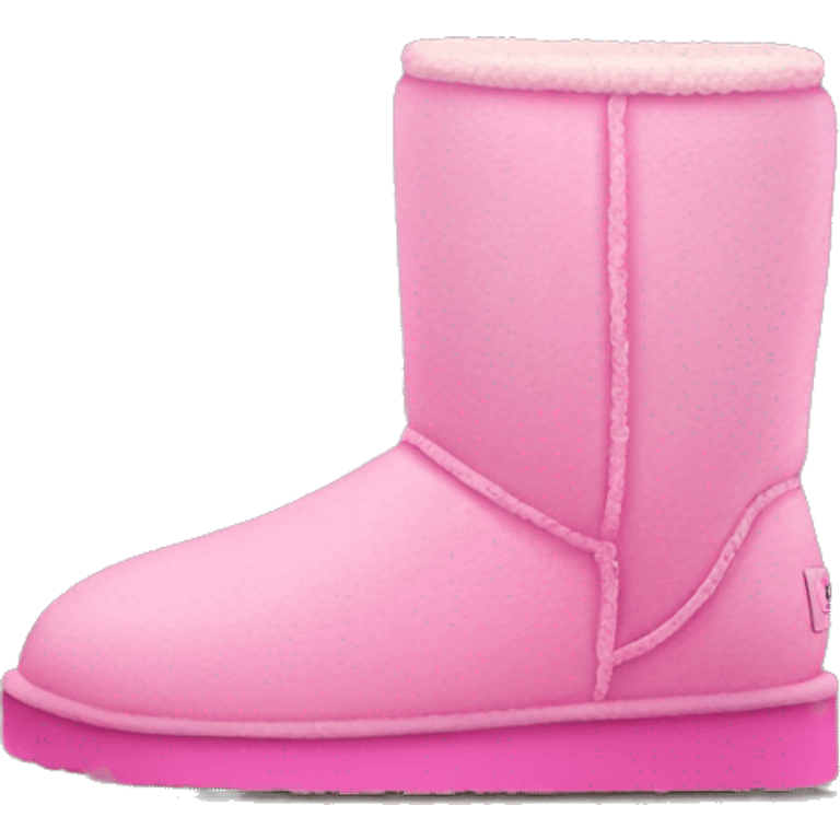 Pink uggs emoji