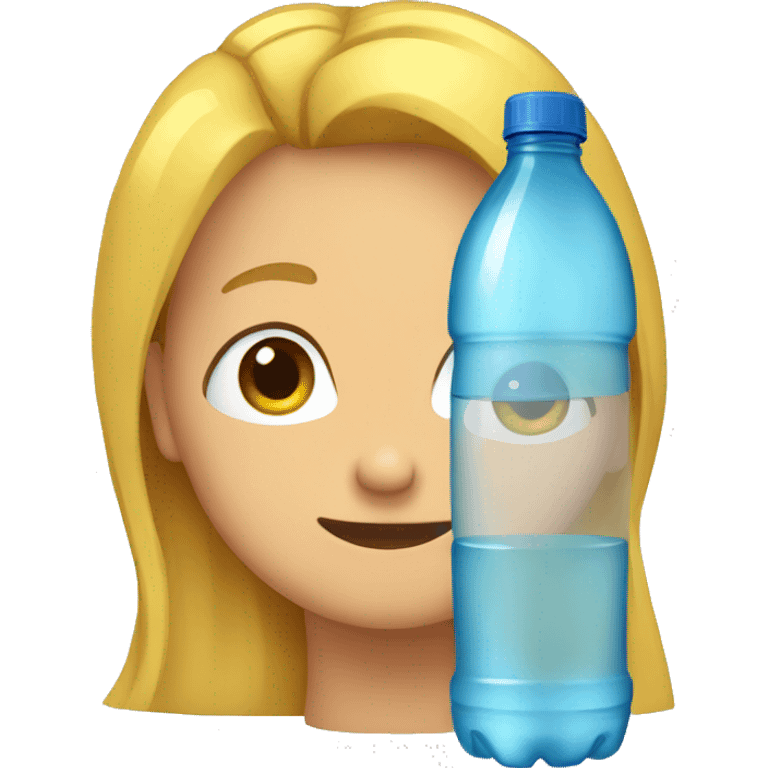 Water bottle  emoji