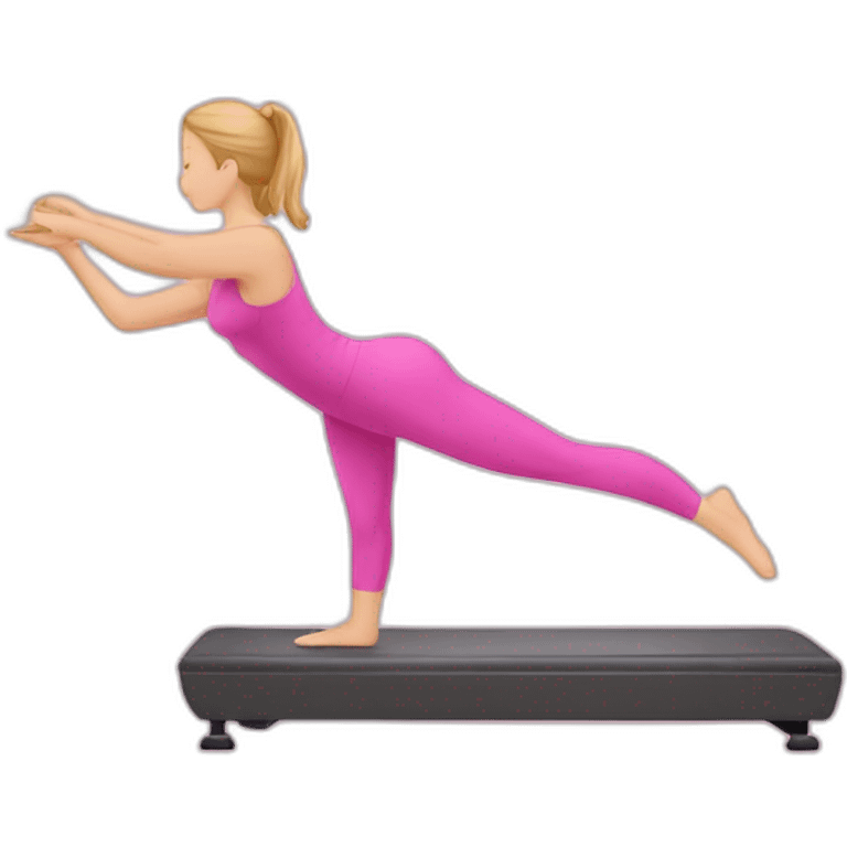 Pink Pilates emoji