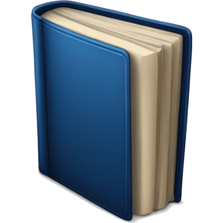 dark blue book emoji