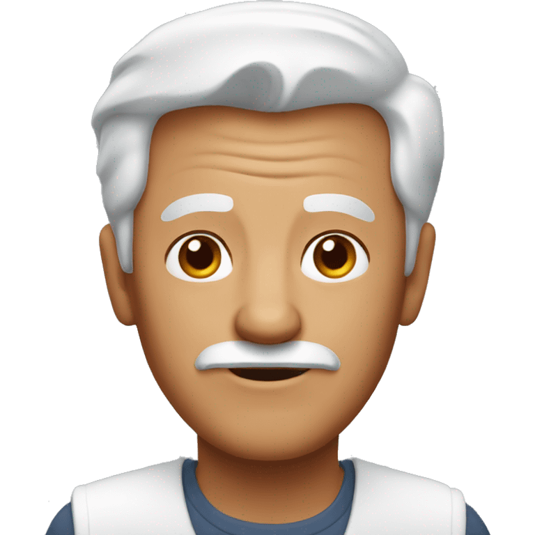 A red-haired grandpa emoji