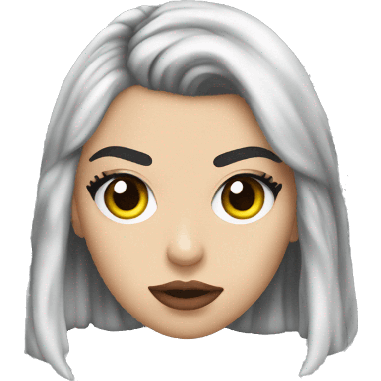 Charli xcx in her brat era emoji